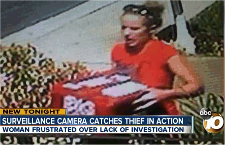 Video: California woman concerned over stolen packages at front door