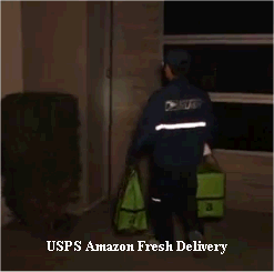 Video: USPS Amazon Fresh Deliveries in San Francisco