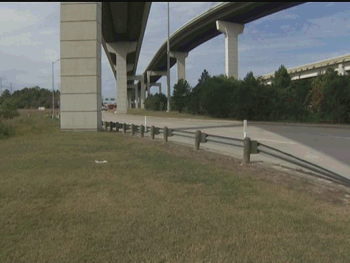 Video: Postal Employee Falls or Jumps To His Death From Houston Freeway