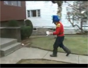 Video: Postal Carrier Brings Mail, Holiday Cheer to Old Forge