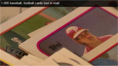 Video: 1,000 baseball, football cards lost in mail – USPS wants ‘evidence of value’