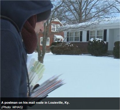 Video: Sluggish mail delivery angers Kentucky residents