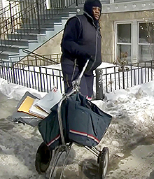 Press reports praise postal employees’ perseverance
