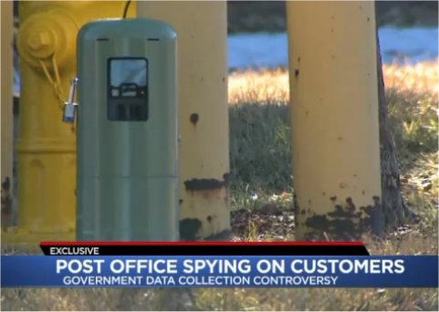Video: Mysterious spy cameras collecting data at post offices
