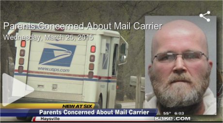Video: Convicted sex offender, mail carrier taken off school route