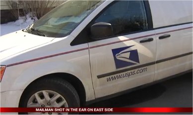 Video: Erie, PA Postal Worker Shot In Ear