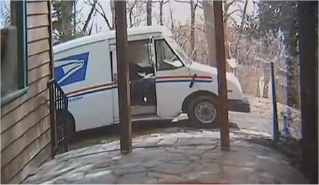 Video: Strange Tire Tracks Near Suburban Home – Guess Who It Was?