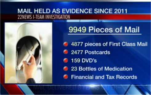 Video: Thousands of pieces of mail found in hoarding situation