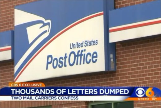 Video: Missing mail? Virginia carriers admit to trashing thousands of letters