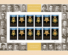 USPS: Medal of Honor stamp sheets to show living recipients