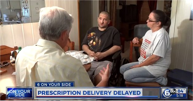 Video: Prescription medication postal delays frustrate Knoxville disabled veteran