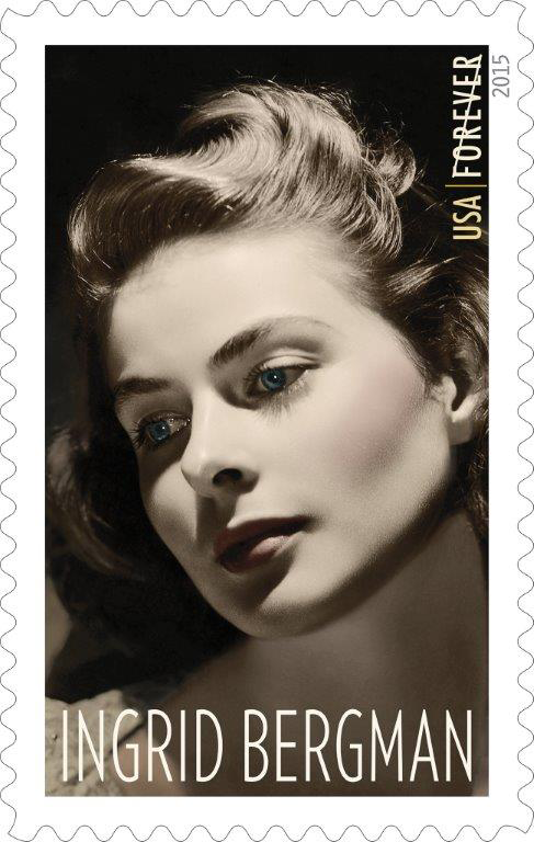 U.S. Postal Service and Sweden Post to Jointly Issue Ingrid Bergman Stamp