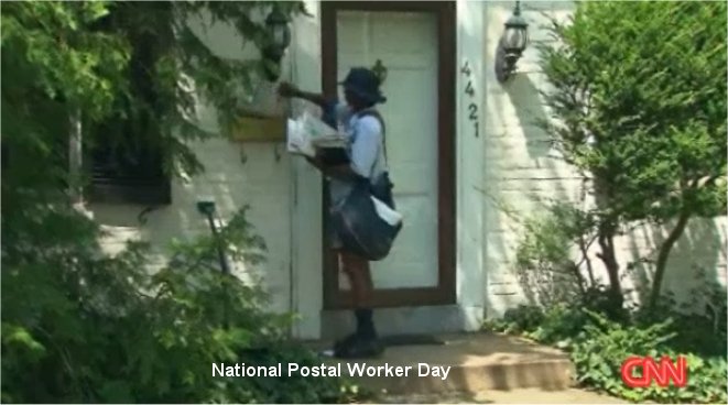 Video: National Postal Worker Day Is Today