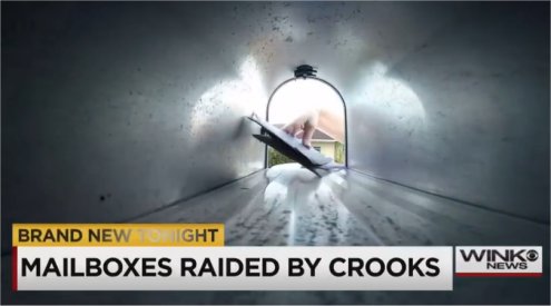 Video: Golden Gate, FL mailboxes raided and checks stolen