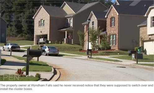 Video: DeKalb, GA development says they can’t get their mail