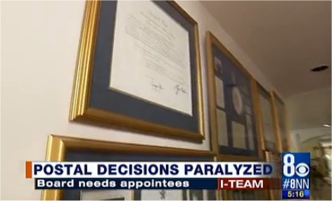 Video: Politics paralyzes postal board