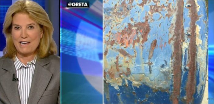Video: Greta Brings Attention To Rusted Collection Box In DC