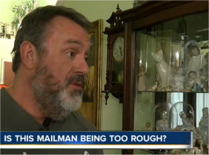 Video: Tossing a fragile package: Do you think the mail man is in the wrong?