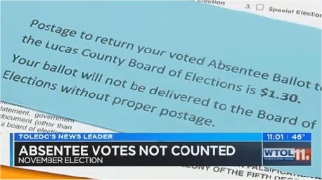 Video: Absentee voters miss mark: Why the mail may be to blame