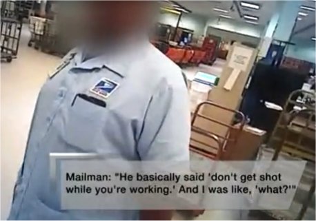 Video: Albuquerque mailman: That bullet missed me probably by two inches