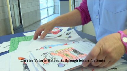 Video: Tennessee mail carrier continues tradition, helps get letters for Santa to the North Pole