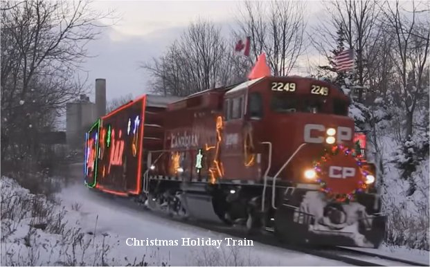 Video: CHRISTMAS HOLIDAY TRAIN