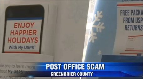 Video: Police warn residents of postal scam in Greenbrier County West Virginia