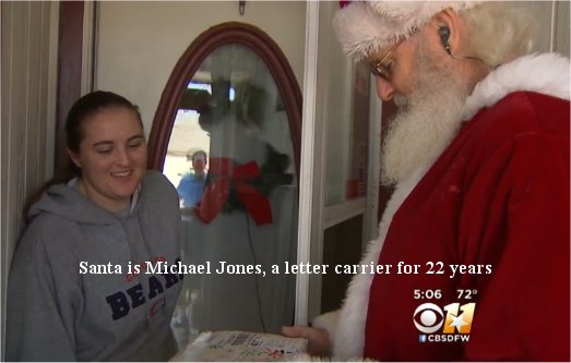 Video: For Texas Letter Carrier, Working Christmas More Than Just A Special Delivery