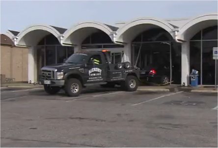 Video: 7 injured after car drives into Chesapeake post office