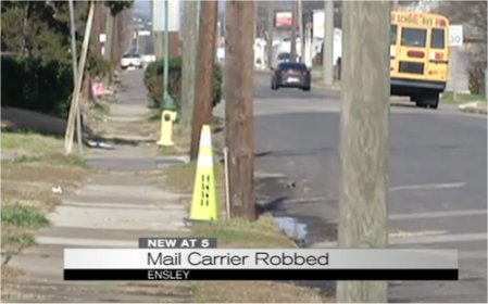 Video: USPS offering $50k reward for information on suspect who robbed letter carrier in Ensley, AL