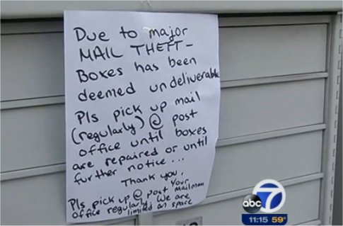 Video: Postal Inspector Investigating Rash Of Mail Theft In San Jose Neighborhood