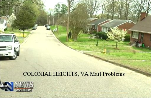 Video: Colonial Heights, VA residents fed up with mail delivery problems