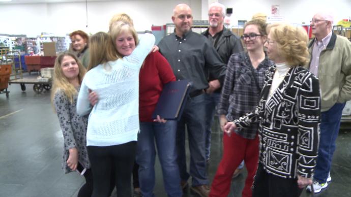 Video: Granger, IN rural carrier associate honored for saving a woman’s life