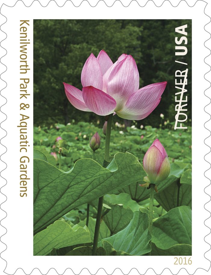 Stamp Highlights Kenilworth Park & Aquatic Gardens