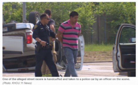 Video: Houston postal worker in hospital after being hit by alleged street racers