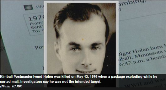 Video: $100K reward offered in fatal postal bombing