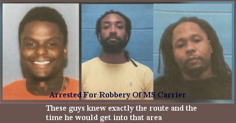 Video: Third arrest made in armed robbery of Mississippi letter carrier