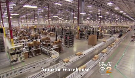 Video: Amazon Contracts For Its Own Fast Delivery From Distribution Center