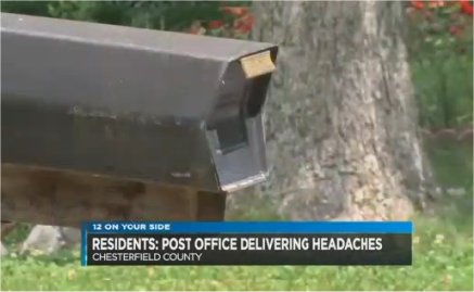 Video: Chesterfield, VA community says mail carrier is delivering frustrations