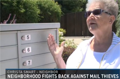 Video: Community fed up with mailbox break-ins petition for change