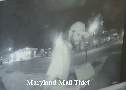 Video: Maryland woman catches thieves stealing mail on surveillance camera