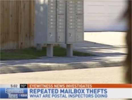 Video: Postal Inspector on California mailbox thefts: ‘We’re looking at better security’