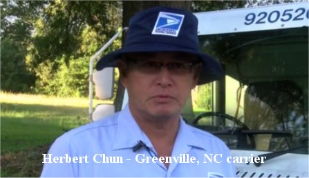 Video: Letter carriers not always visited by a friendly face