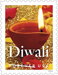 U.S. Postal Service Honors Festival of Diwali with a Forever Stamp