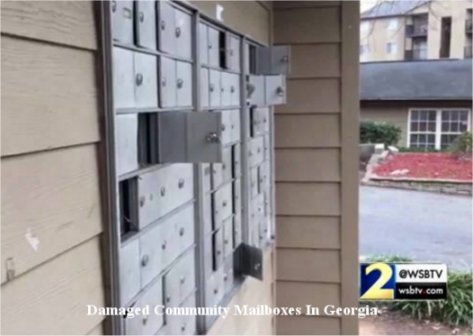 Video: Georgia residents without mail for months due to broken community mailboxes