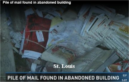 Video: Ditched mail found inside abandoned building in St Louis