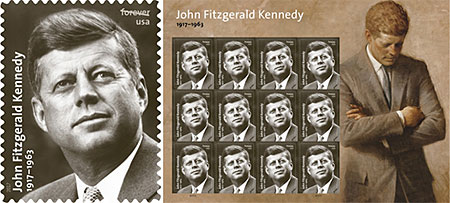 JFK Forever Stamp to be Dedicated on Presidents Day