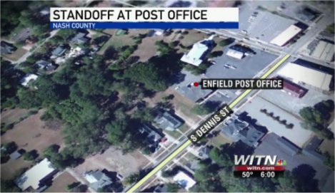 Video: Suspect Found Dead In North Carolina Post Office After Four Hour Standoff