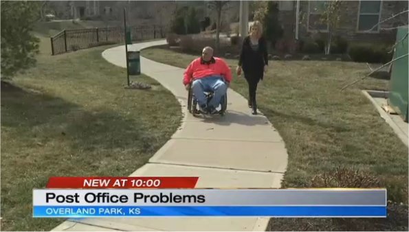 Video: Paralyzed Man Finally Gets His Mail Delivered To His Door