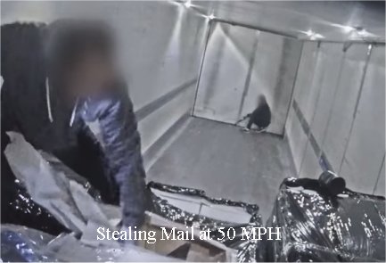 Sweden: Daring gang caught stealing from mail trucks traveling at 50 mph
